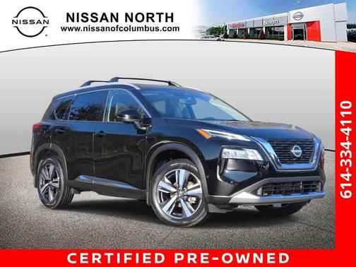 Black 2023 Nissan Rogue Platinum