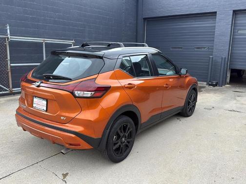 Monarch Orange / Super Black 2023 Nissan Kicks SV
