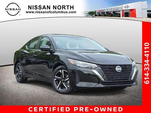 Black 2024 Nissan Sentra SV