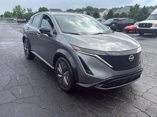 Gun Metallic 2023 Nissan ARIYA EVOLVE+