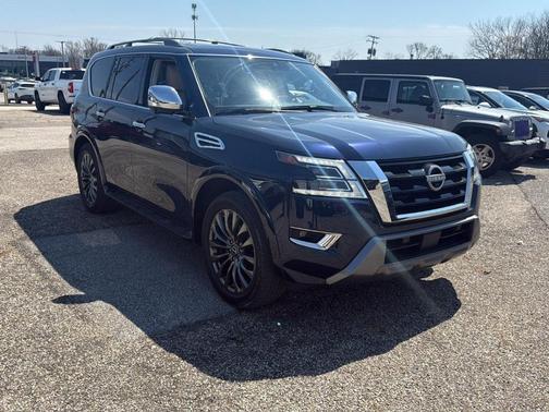 Hermosa Blue 2023 Nissan Armada Platinum