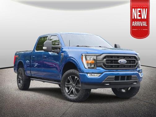 Atlas Blue Metallic 2022 Ford F-150 XLT