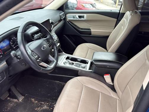 Atlas Blue Metallic 2020 Ford Explorer Limited