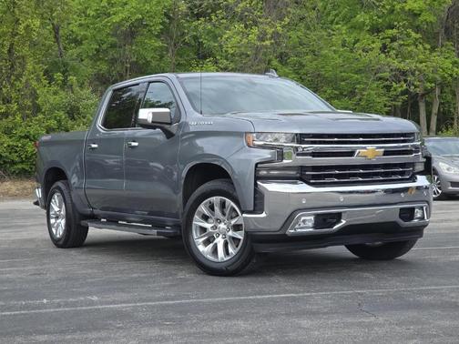 Satin Steel Metallic 2021 Chevrolet Silverado 1500 LTZ