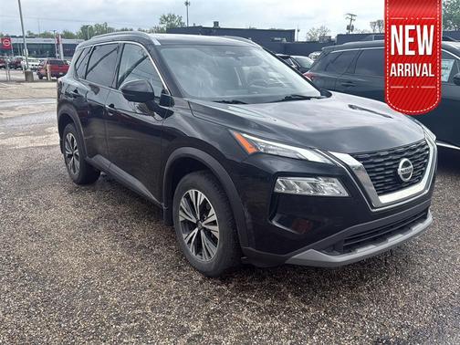 Black 2021 Nissan Rogue SV