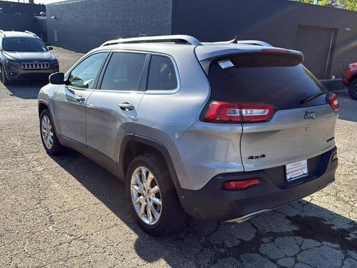 Billet Silver Metallic Clearcoat 2016 Jeep Cherokee Limited
