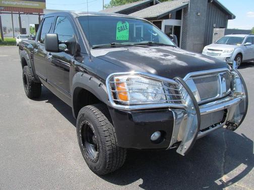BLACK 2007 Nissan Titan XE Crew Cab