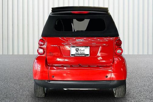 Red Metallic 2008 smart ForTwo passion