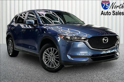 Eternal Blue Mica 2017 Mazda CX-5 Sport