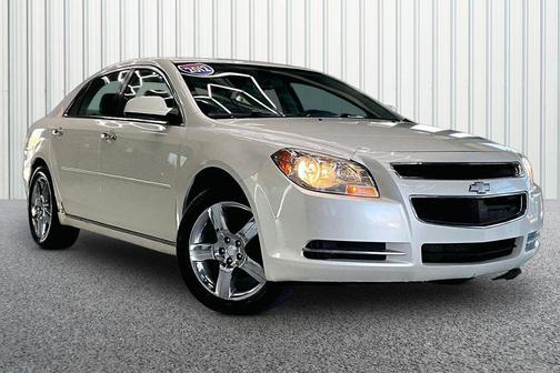 White Diamond Tricoat 2012 Chevrolet Malibu 1LT