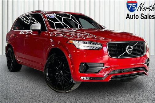 Passion Red 2016 Volvo XC90 T6 R-Design