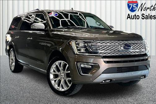 Stone Gray Metallic 2018 Ford Expedition Max Platinum