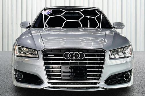Silver Metallic 2016 Audi A8 L 4.0T