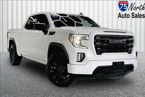 Summit White 2021 GMC Sierra 1500 Elevation
