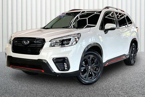 Crystal White Pearl 2021 Subaru Forester Sport
