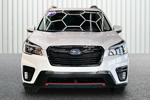 Crystal White Pearl 2021 Subaru Forester Sport