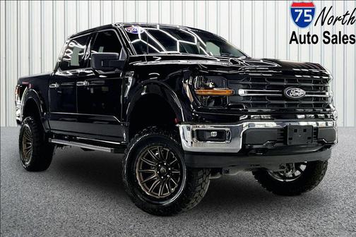Agate Black Metallic 2025 Ford F-150 XLT