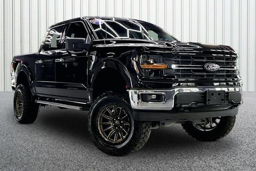 Agate Black Metallic 2025 Ford F-150 XLT