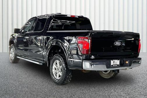 Agate Black Metallic 2025 Ford F-150 XLT