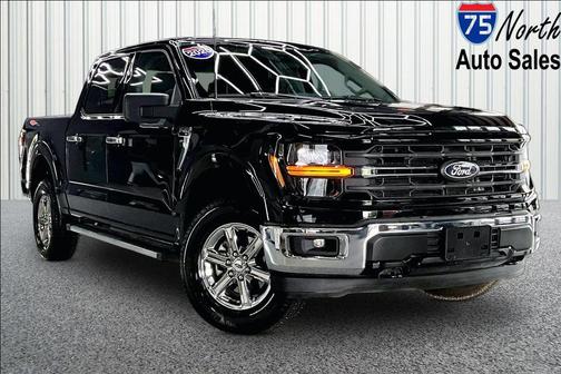Agate Black Metallic 2025 Ford F-150 XLT