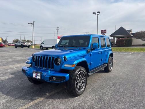 Hydro Blue Pearlcoat 2023 Jeep Wrangler High Altitude 4xe