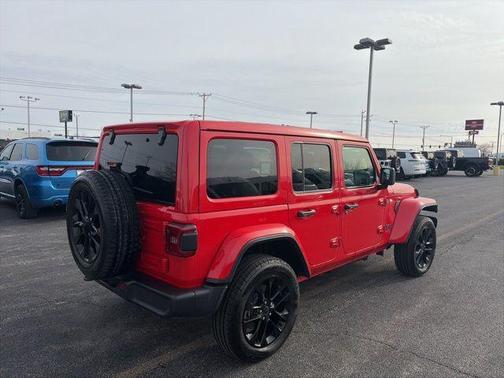 Firecracker Red Clearcoat 2025 Jeep Wrangler 4xe Sahara