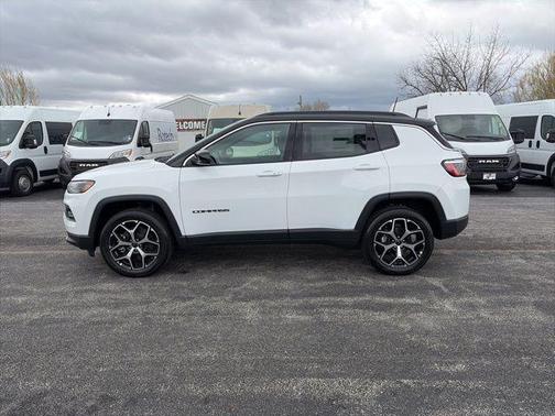 Bright White Clearcoat 2026 Jeep Compass Limited