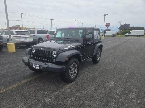 Black Clearcoat 2016 Jeep Wrangler Rubicon