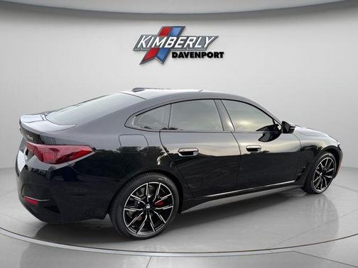 Black Sapphire Metallic 2025 BMW i4 Gran Coupe M50