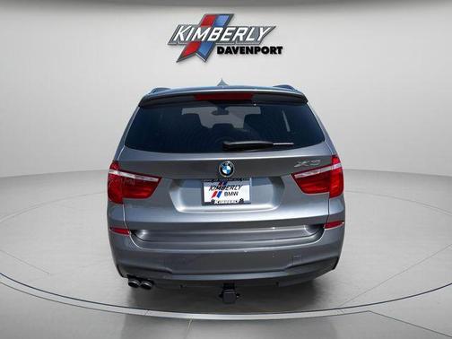 Space Gray Metallic 2017 BMW X3 xDrive28i