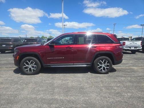 Velvet Red Pearlcoat 2024 Jeep Grand Cherokee Limited