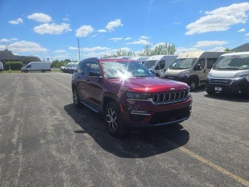 Velvet Red Pearlcoat 2024 Jeep Grand Cherokee Limited