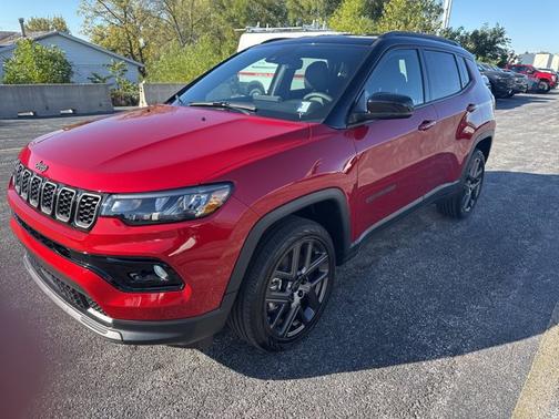 Red Hot Pearlcoat 2026 Jeep Compass Limited