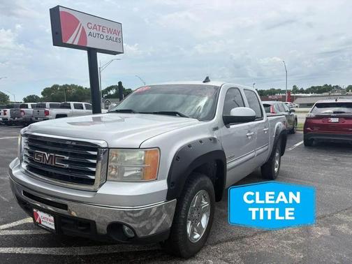 Pure Silver Metallic 2010 GMC Sierra 1500 SLT