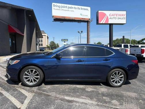 Fathom Blue Pearl 2018 Acura TLX Technology