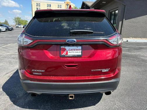 Ruby Red Metallic Tinted Clearcoat 2016 Ford Edge Titanium