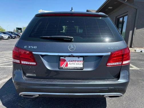 Steel Gray Metallic 2014 Mercedes-Benz E-Class E 350 4MATIC Wagon 4D