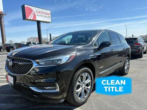 Black Cherry Metallic 2019 Buick Enclave Avenir