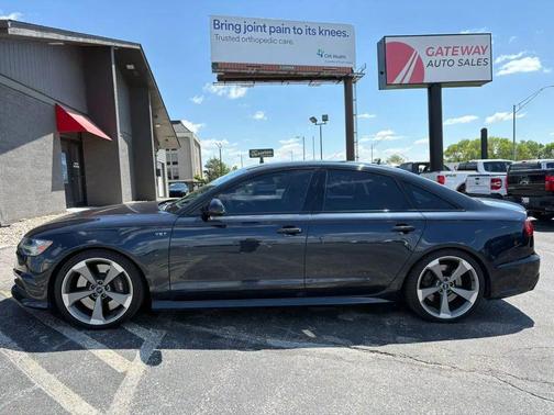 Gray 2016 Audi S6 4.0T