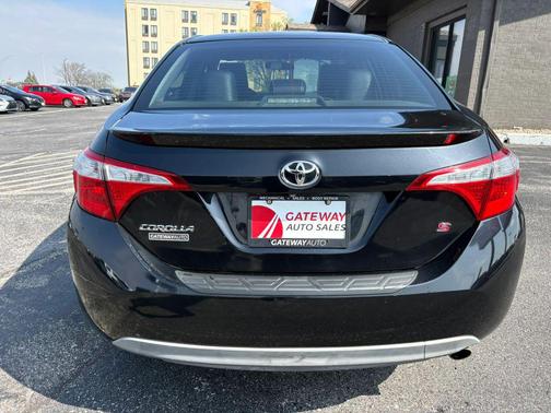 Black Sand Pearl 2016 Toyota Corolla S Plus