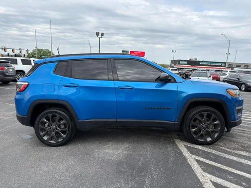 Laser Blue Pearlcoat 2021 Jeep Compass 80th Special Edition