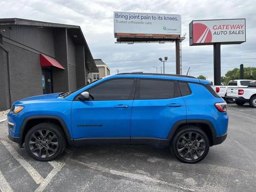Laser Blue Pearlcoat 2021 Jeep Compass 80th Special Edition