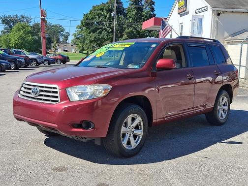 Salsa Red Pearl 2009 Toyota Highlander Base