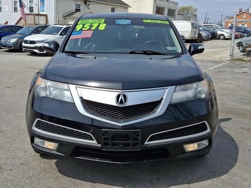 Crystal Black Pearl 2013 Acura MDX 3.7L
