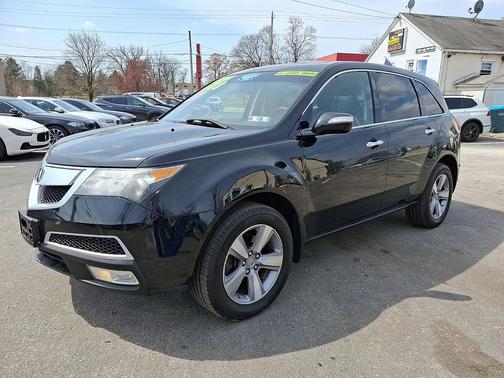 Crystal Black Pearl 2013 Acura MDX 3.7L