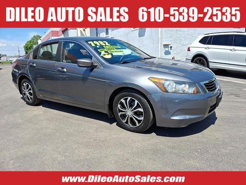 Polished Metal Metallic 2010 Honda Accord 2.4 LX