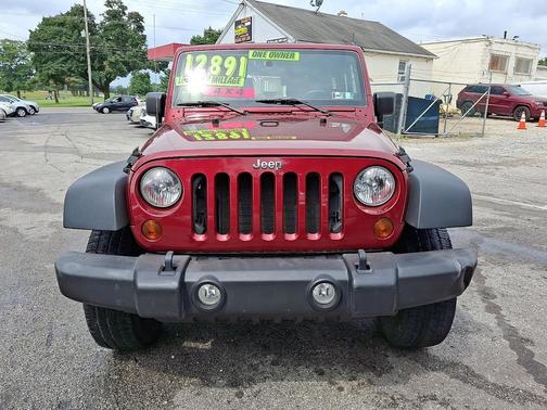 Deep Cherry Red Crystal Pearlcoat 2012 Jeep Wrangler Sport