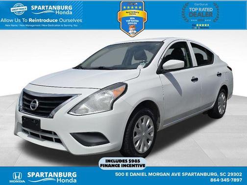 2018 Nissan Versa 1.6 S+