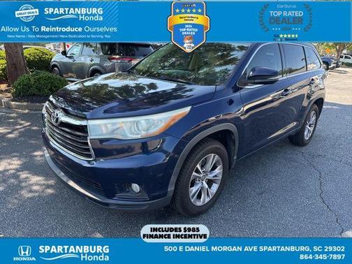 2016 Toyota Highlander LE Plus