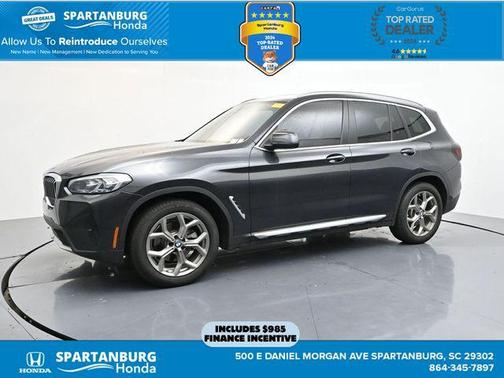 2022 BMW X3 sDrive30i